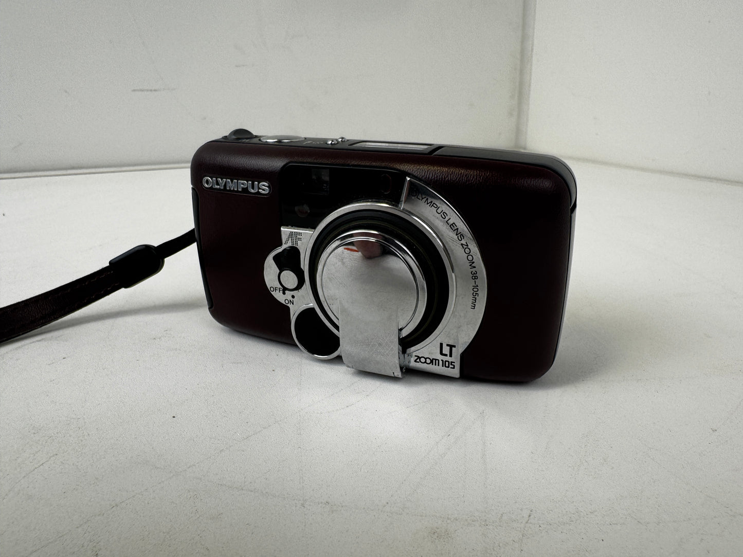 Olympus LT105 QD 35mm Point & Shoot Film Camera (Parts Or Repair)