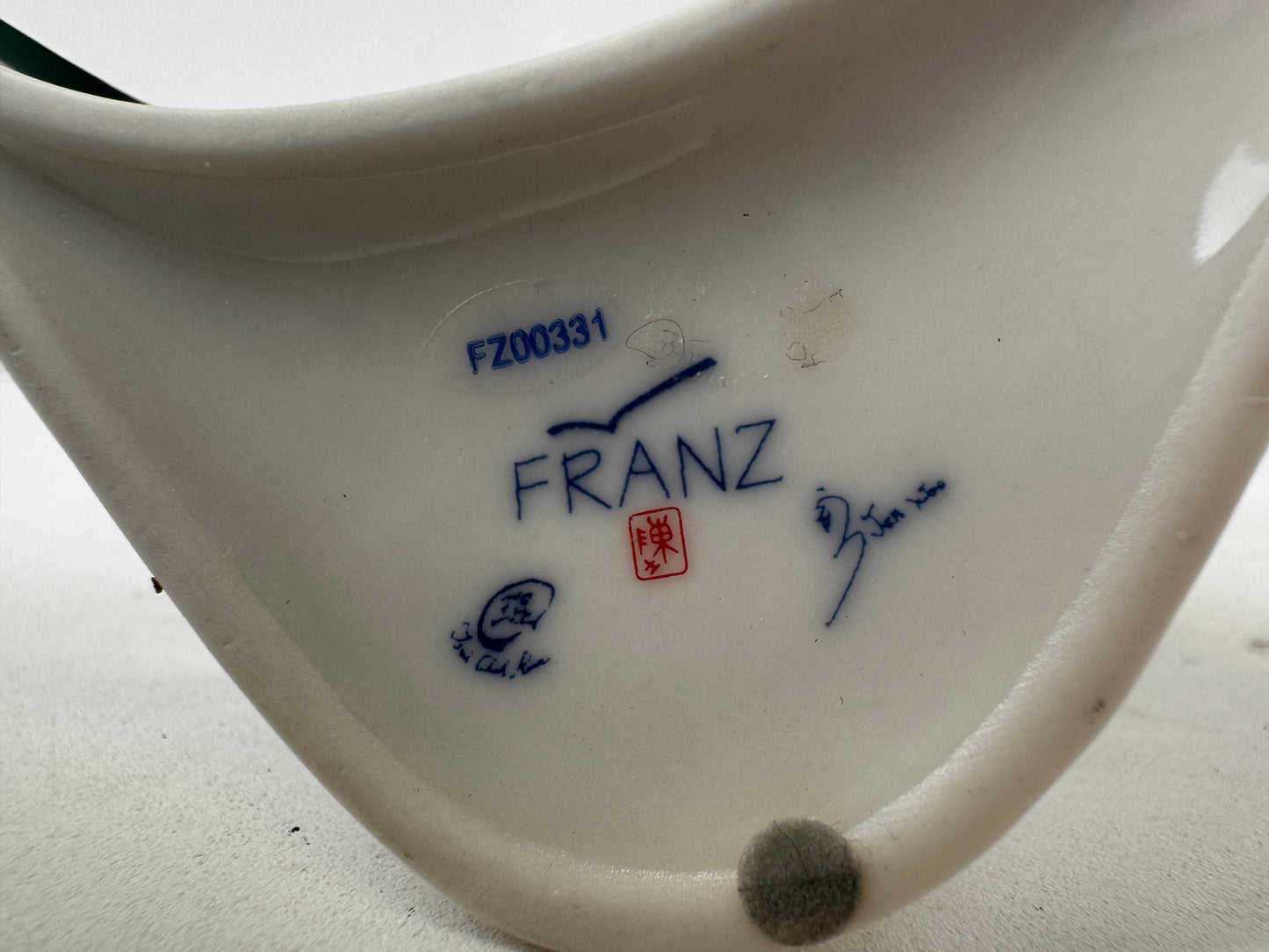 Franz Porcelain Sculpted Picture Frame Papillon Butterfly