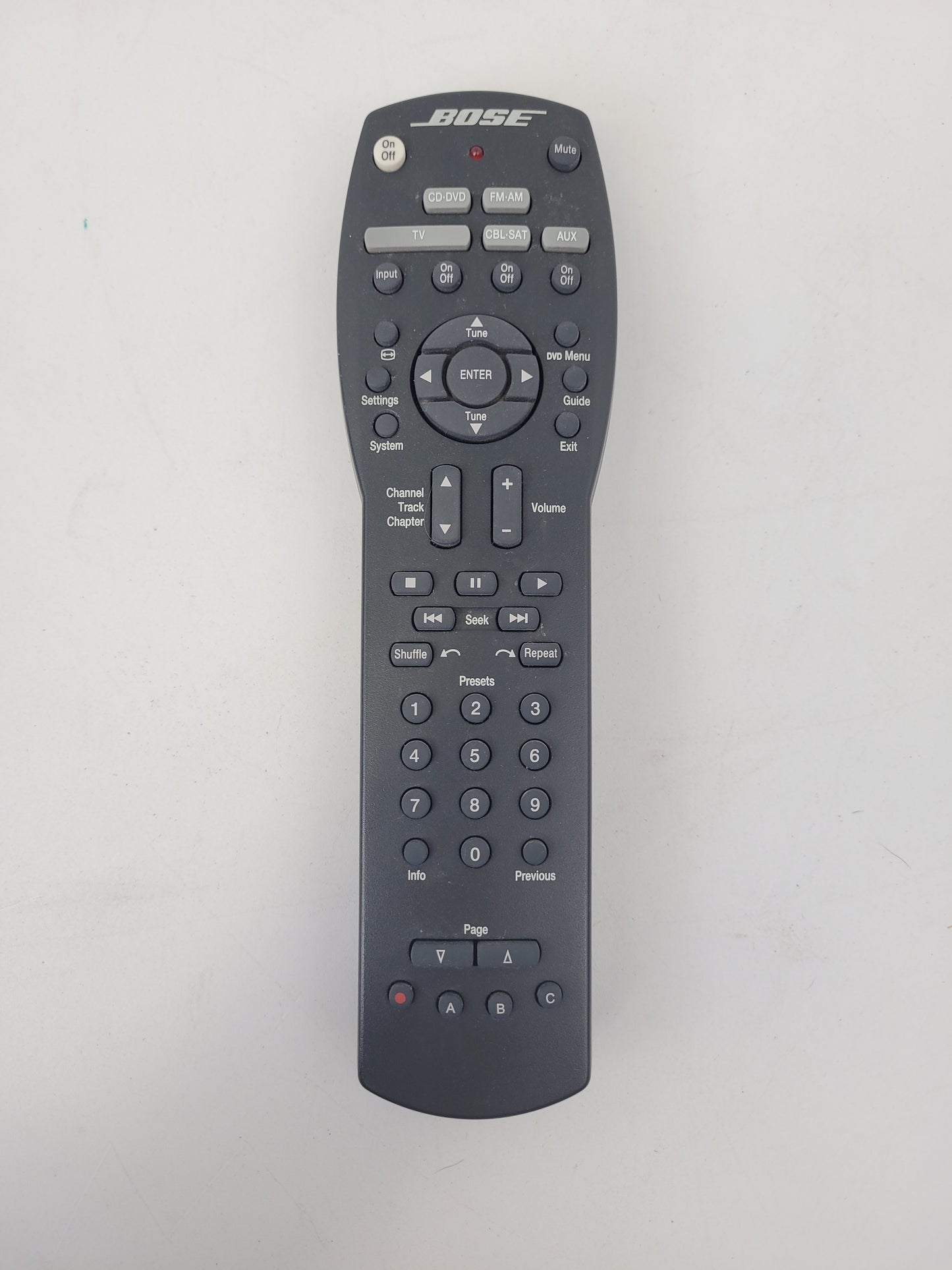 BOSE Model AV3-2-1 II Sound System Media Center Console, Speakers & Remote (Untested)