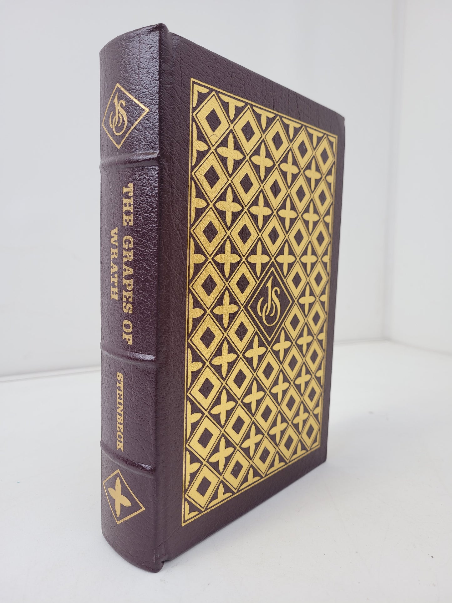 The Grapes of Wrath by John Steinbeck Easton Press Collector's Edition Leather 1968