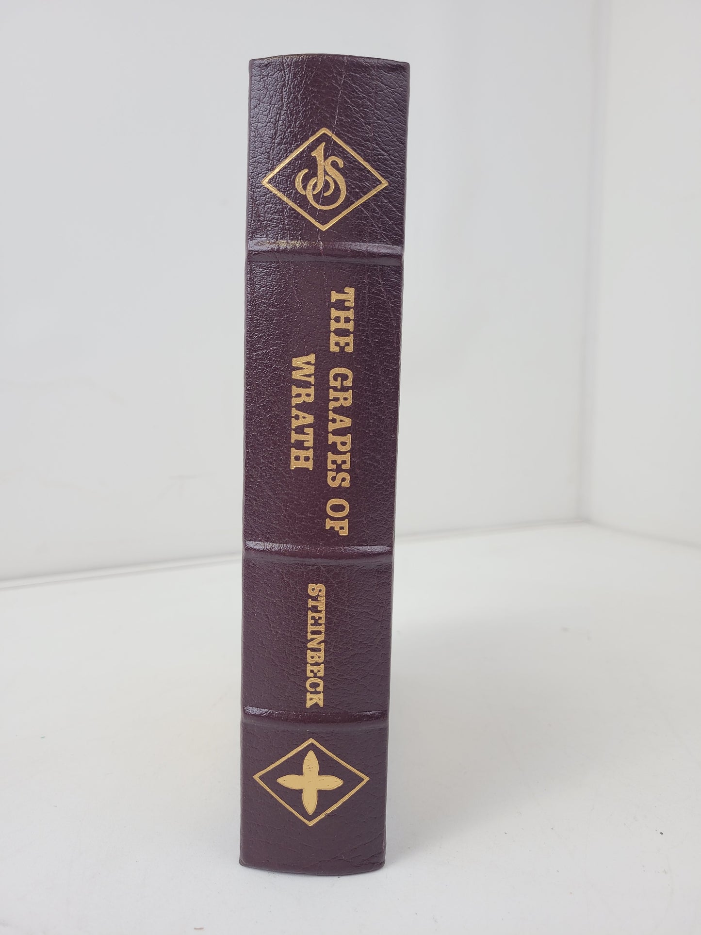 The Grapes of Wrath by John Steinbeck Easton Press Collector's Edition Leather 1968