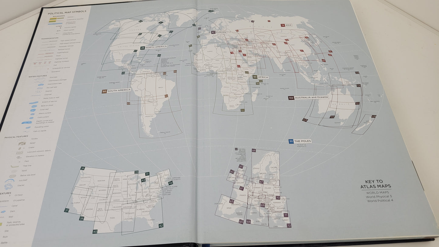 National Geographic Atlas of the World 10th Edition Hardcover