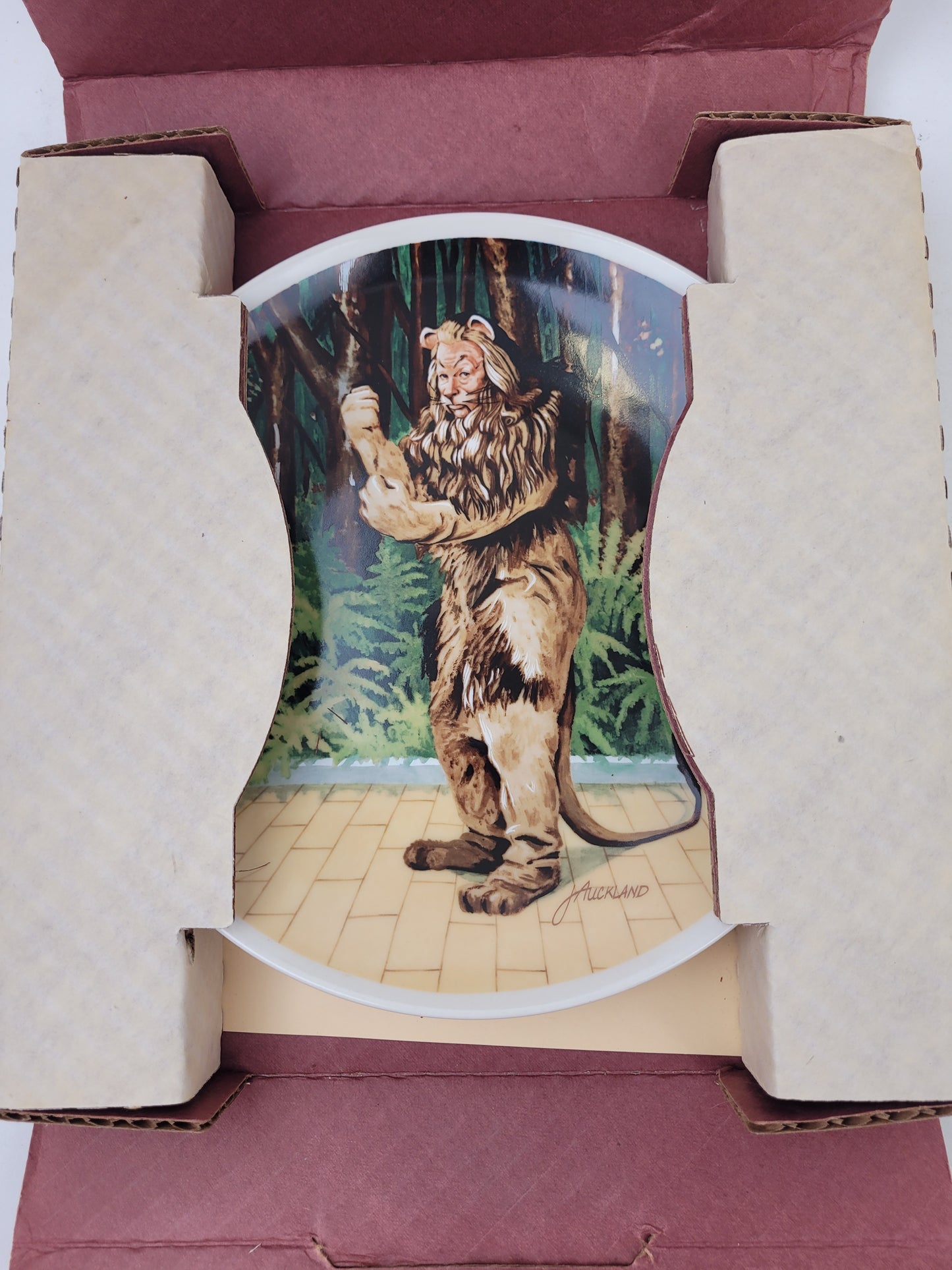 Wizard of Oz Complete Set of 8 Aukland Plates 1979 Knowles Fine China NIB