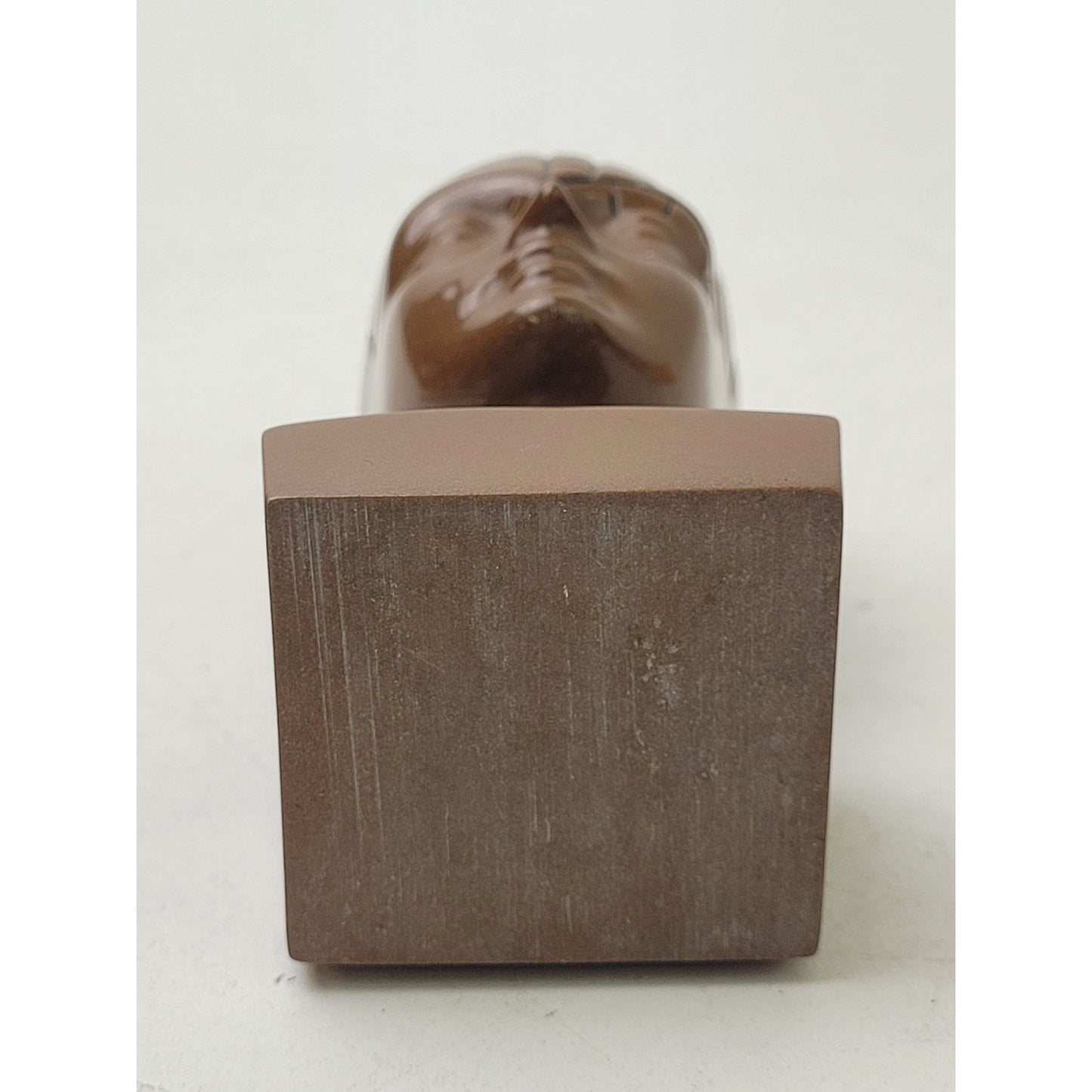 Vintage PAXIPAM Halazfpam Phrenology Head Bust Pharmaceutical Paperweight