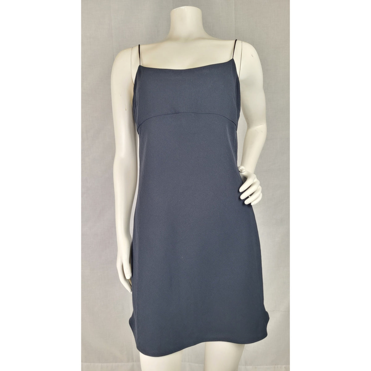 Aritzia Wilfred Foxley Black Crepe Mini Dress Sz 8 NWT