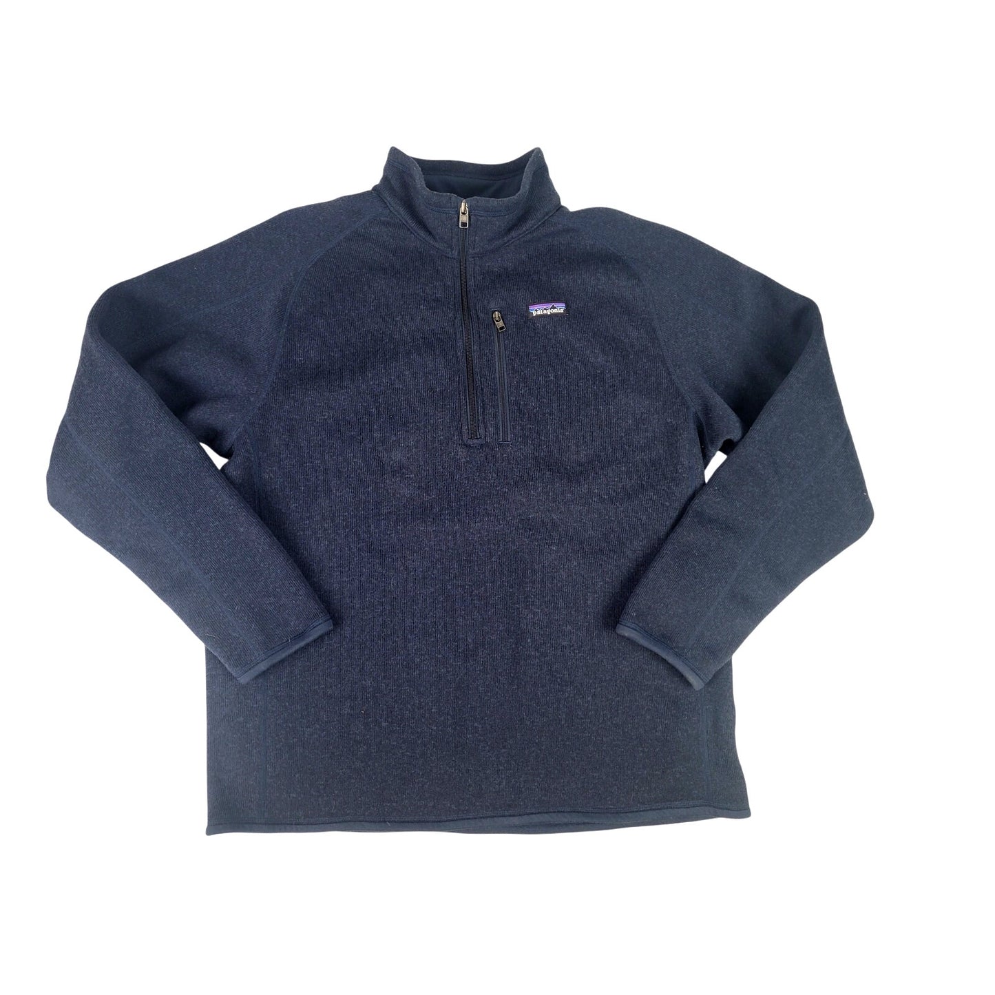 Patagonia Men's Better Sweater 1/4 Zip Fleece in New Navy Sz XL