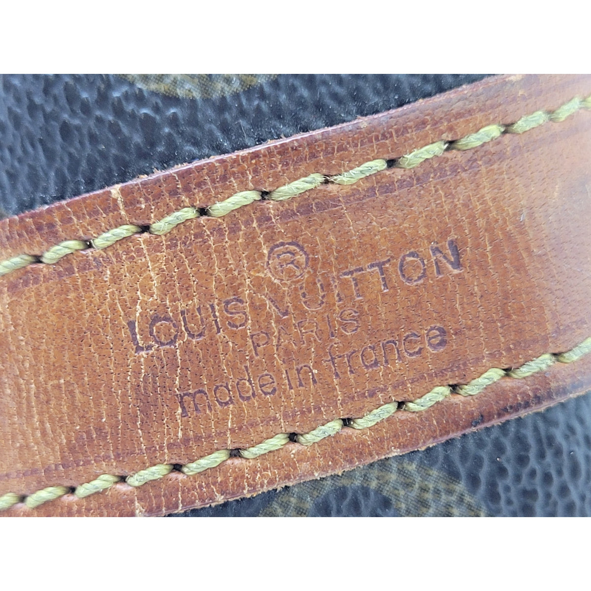 Vintage 1980s Louis Vuitton Monogram Petit Noe Bucket Bag | Fair Condition