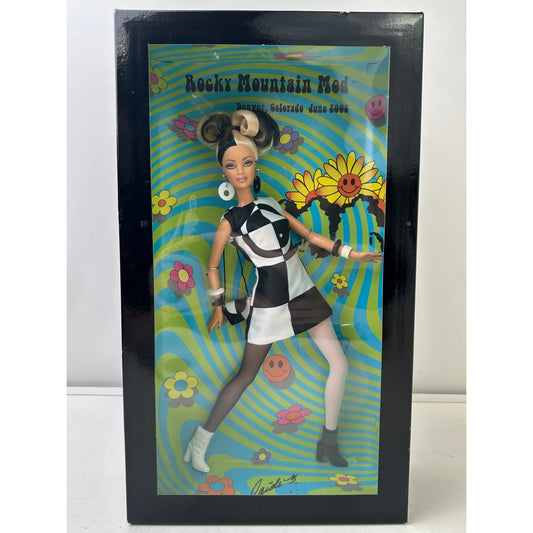 2002 National Barbie Doll Collectors Convention Exclusive Rocky Mountain Mod Barbie Doll Signed NIB