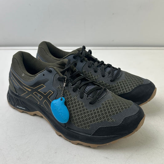 ASICS Gel-Sonoma 4 Olive Canvas/Black Trail Running Sneakers Men's sz 8.5