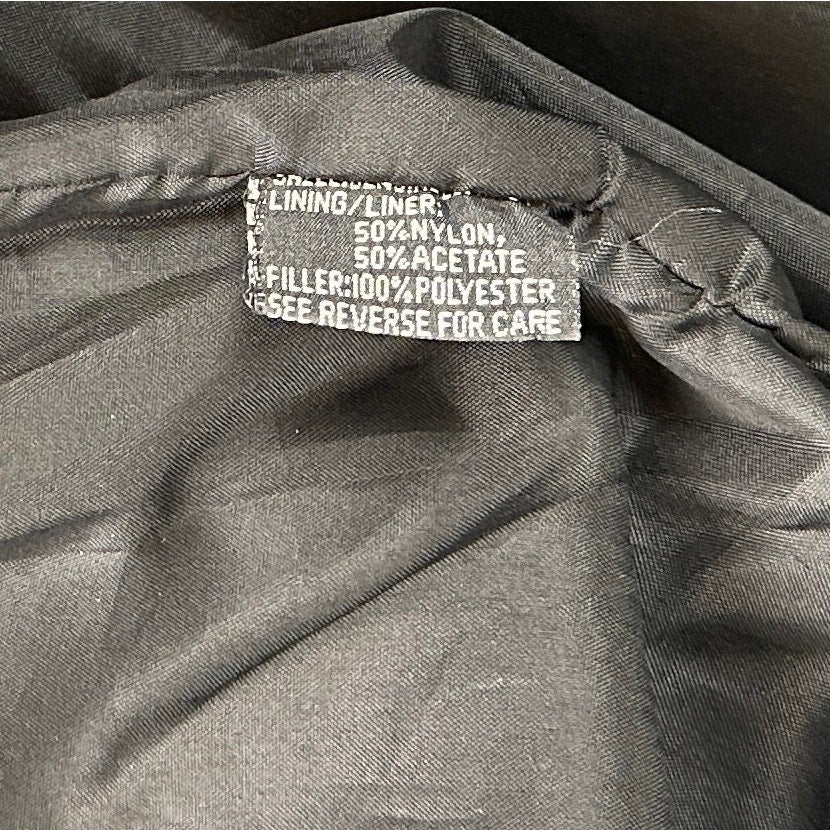 UNIK Leather Apparels Black Biker Jacket Men's Sz 52 (3XL)