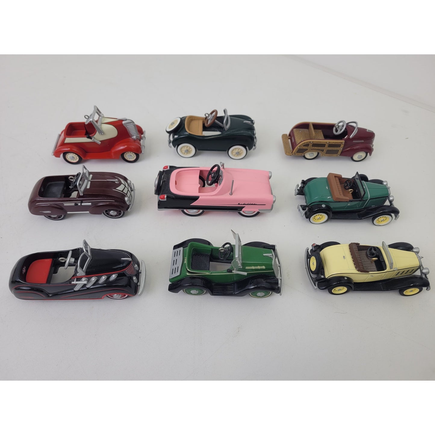 1990s VTG Hallmark Diecast Lot of Cars Bikes Tractor Fire Truck Planes Lot of 23