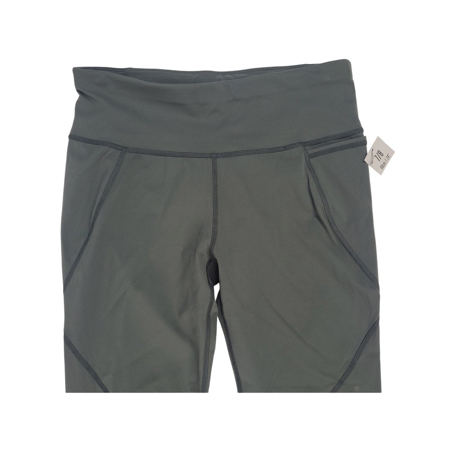 Sweaty Betty Power 7/8 Contour Workout Leggings Solid Olive Green Sz S NWT