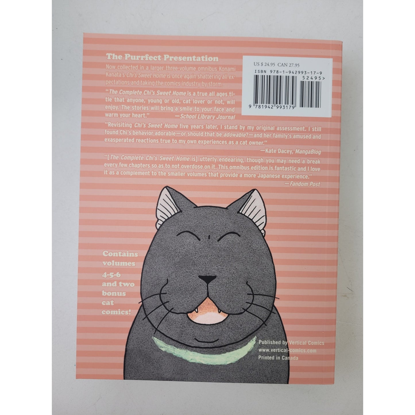 Chi's Sweet Home Box Set by Kanata Konami - 4 Volume Manga Series MSRP $110