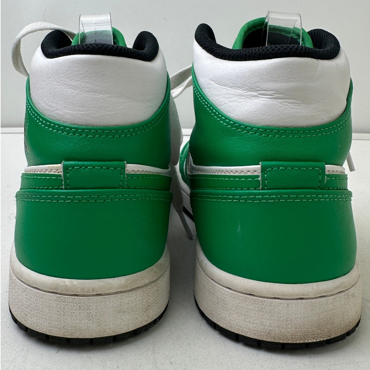 Nike Air Jordan 1 Mid Lucky Green Sneakers Men's Sz 9