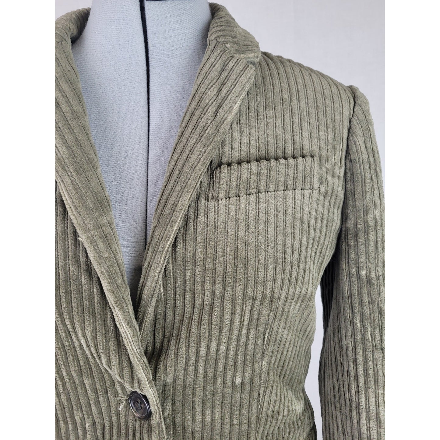 J.Crew Green Corduroy Blazer Jacket Sz 6