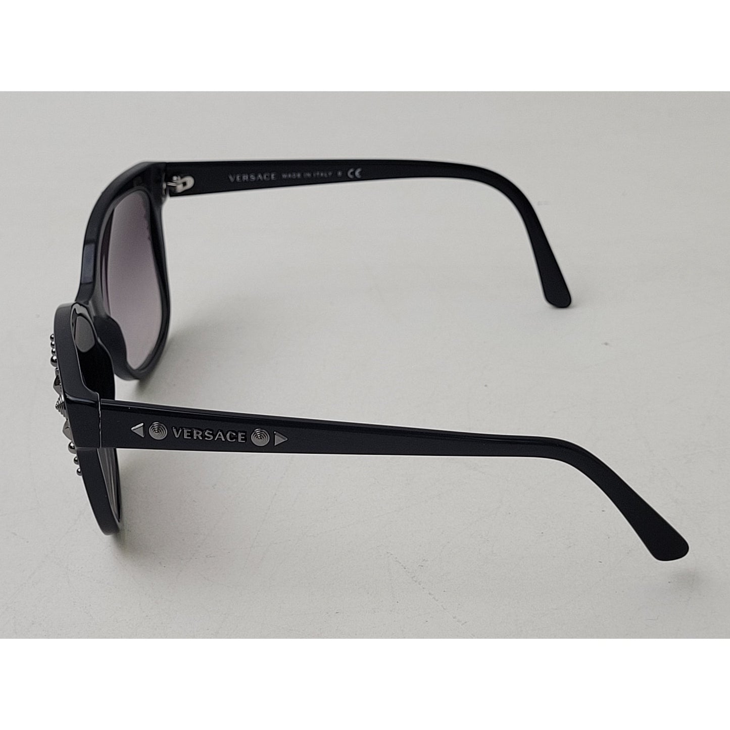 Versace Model #4270 Studded Black Cat-Eye Prescription Frames  | Made in Italy