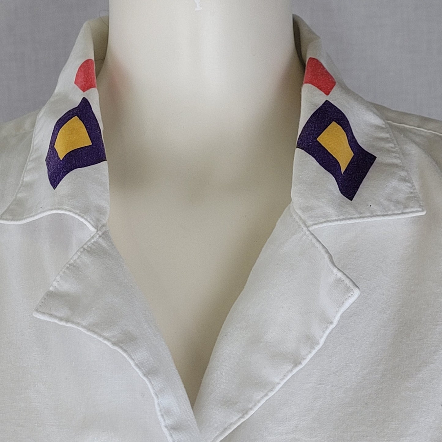 Vintage Wrangler Western Cowgirl Sleeveless Cropped Blouse Women's Sz M