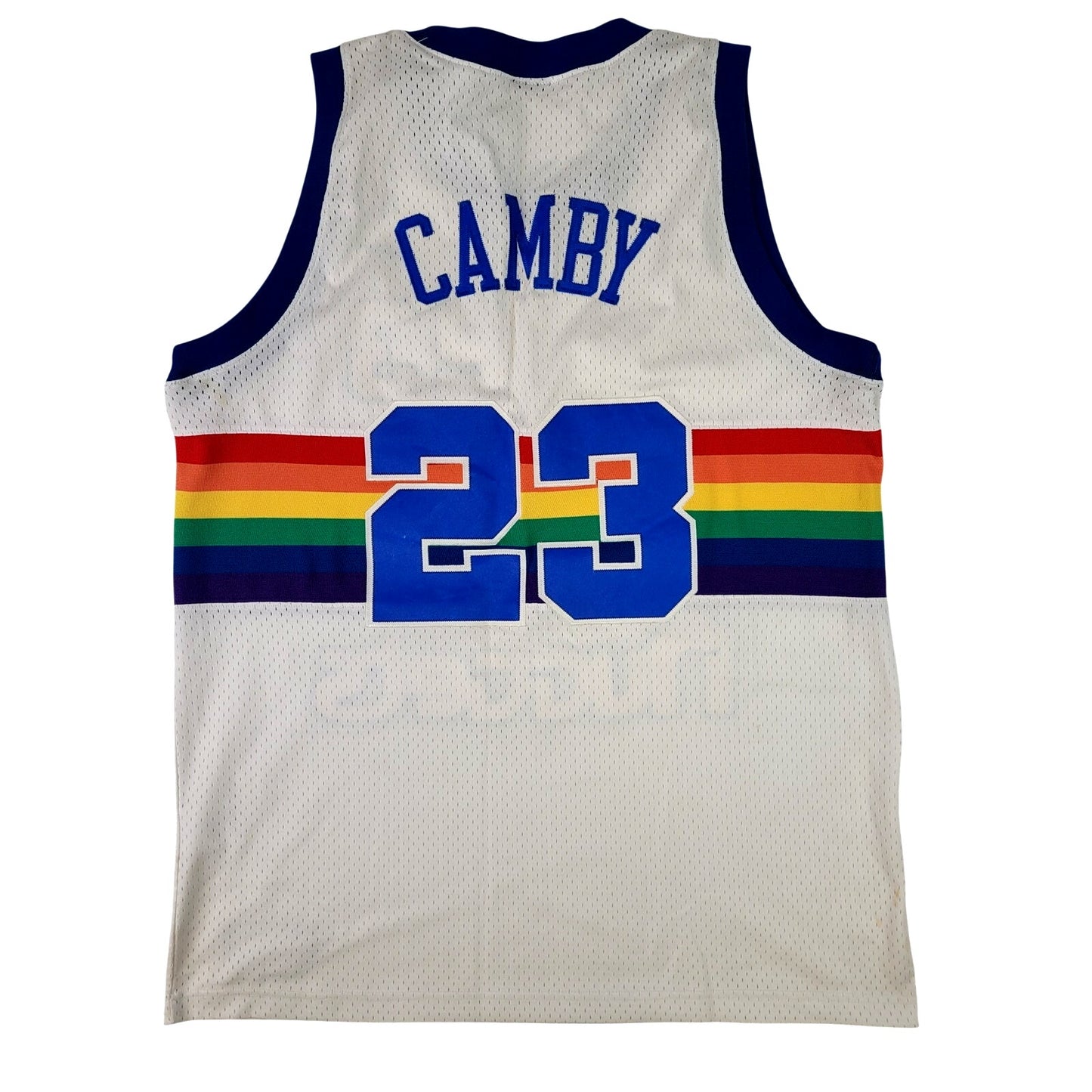 Vintage Nike NBA Marcus Camby Denver Nuggets Swingman Jersey Men's Sz XL