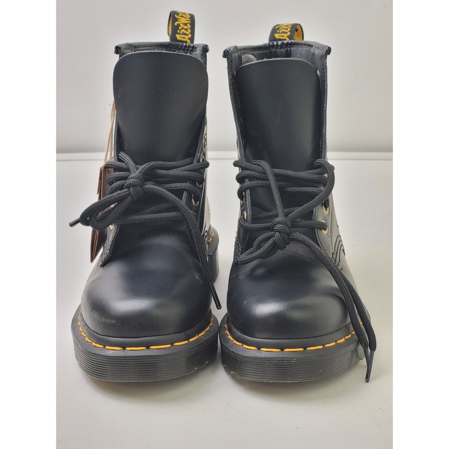 Dr. Martens 1460 Leather Boots w Dragon Embroidery Women's Sz 37 NWT