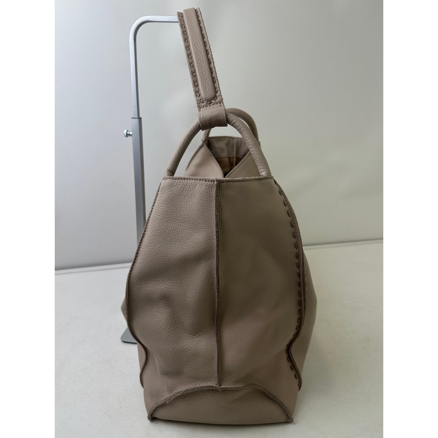 The Sak Los Feliz Large Sand Leather Tote Bag