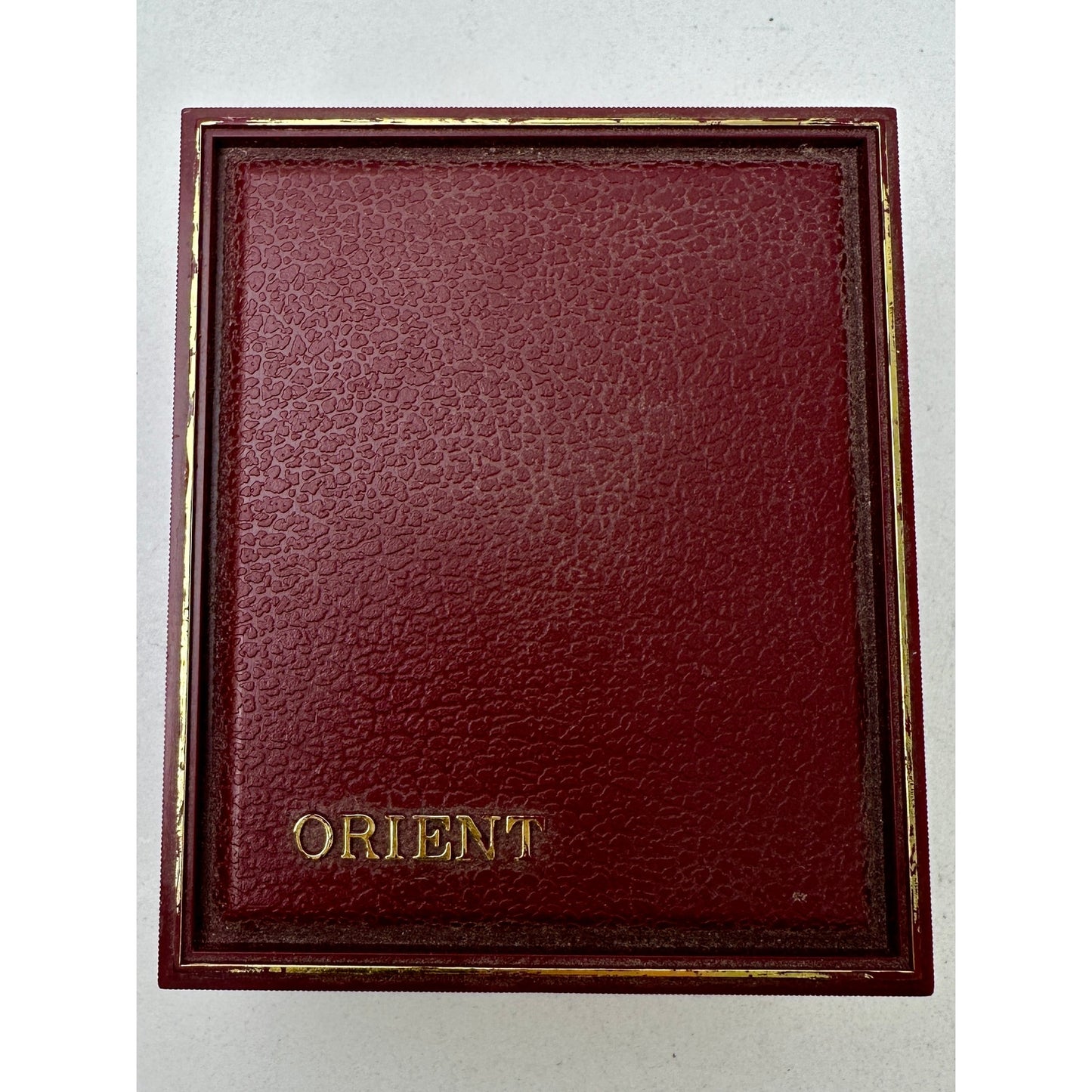 Vintage Orient Gold-Tone Quartz Watch Japan Movement NIB