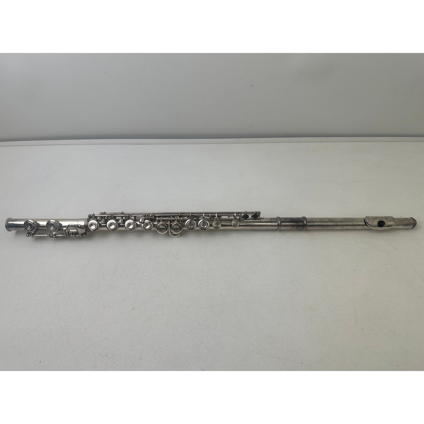 Vintage Artley Silver-Plated Student Flute W/ Original Hard Case | Untested
