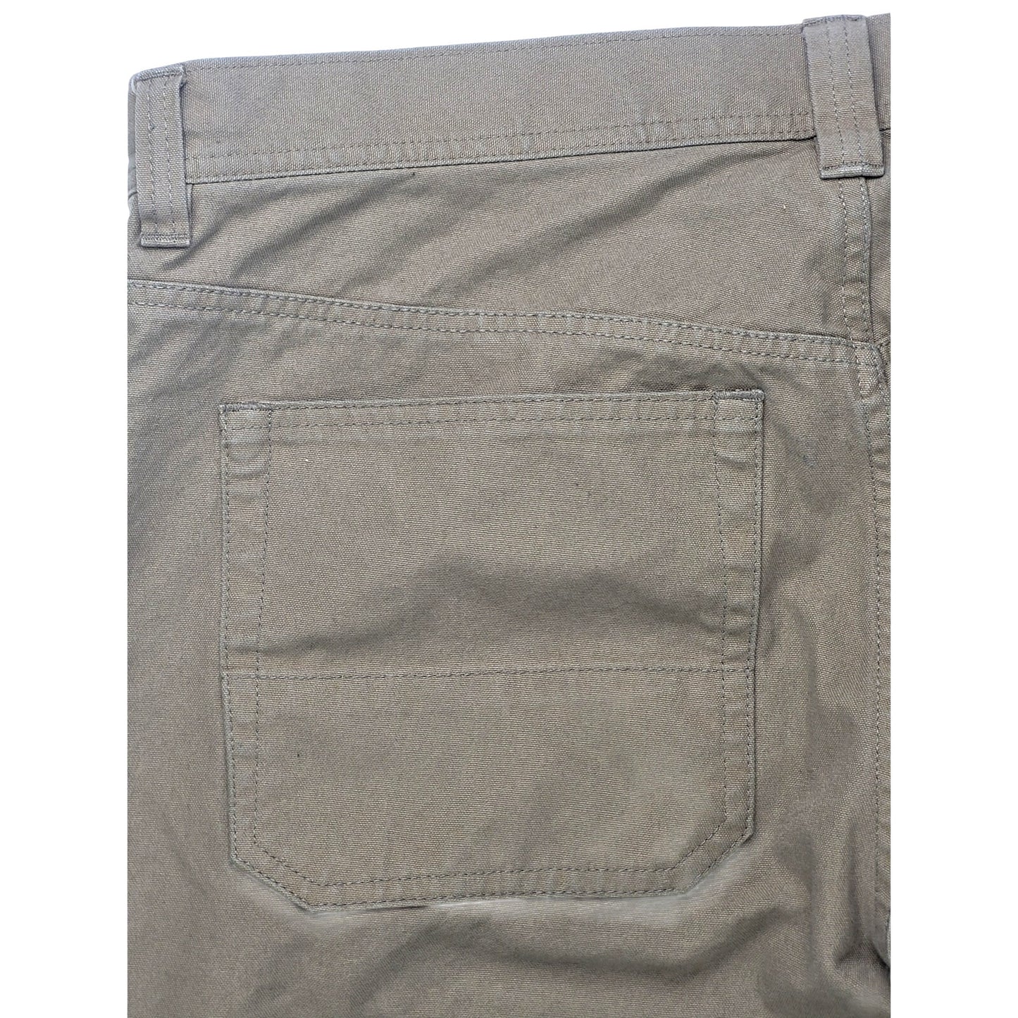 Filson Dry Tin Cloth 5-pocket Dark Tan Khaki Work Pants Men's Sz 36 X 34