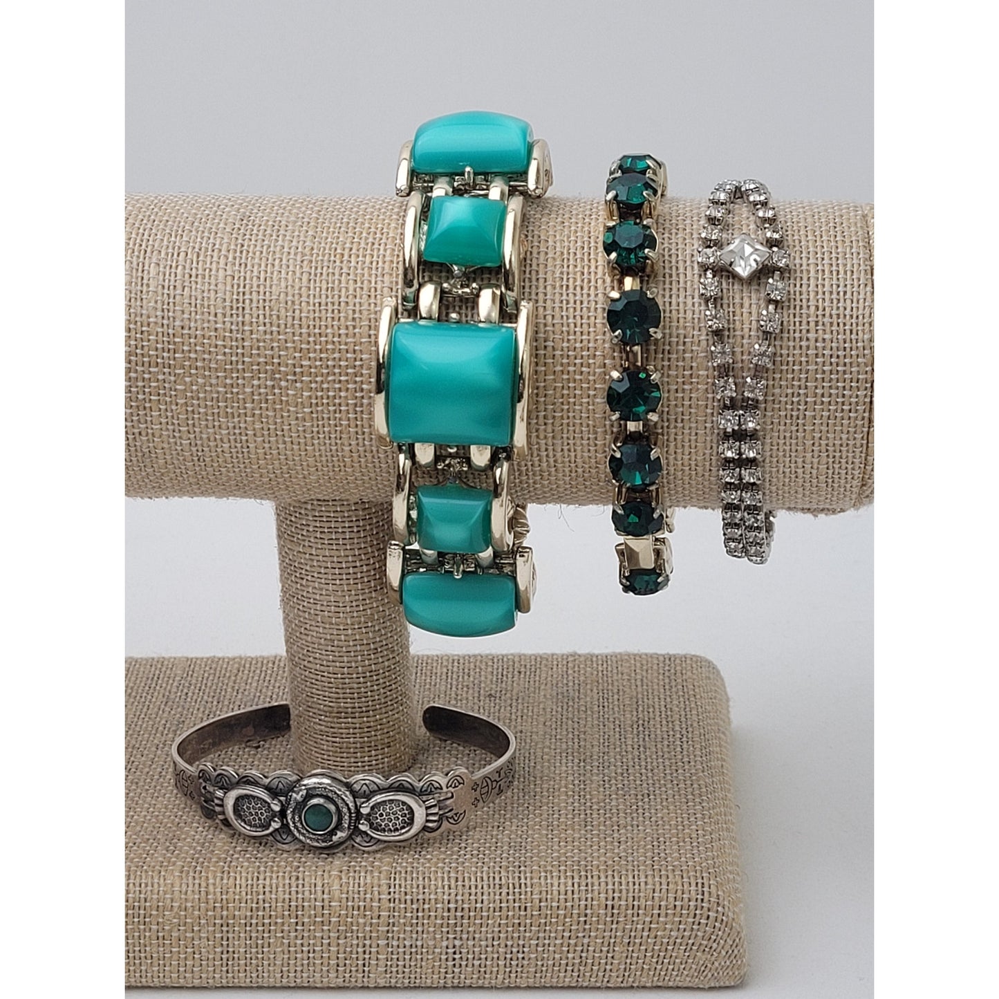 Vintage MCM Jewelry Lot of Pins Necklaces Bracelets Earrings