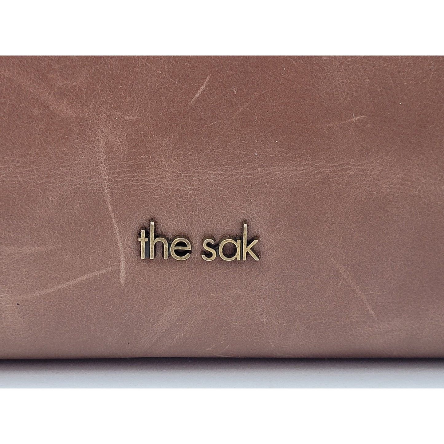 The Sak Iris Leather Crossbody Wristlet Smartphone Wallet NWT Retail $99