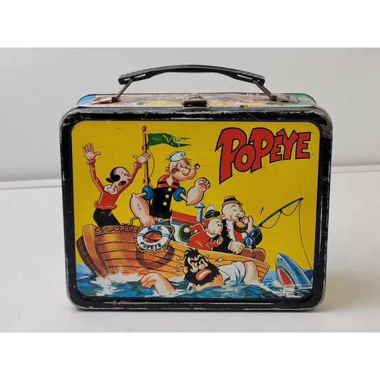 1964 Thermos/King-Seeley Popey Metal Lunch Box (Without Thermos)