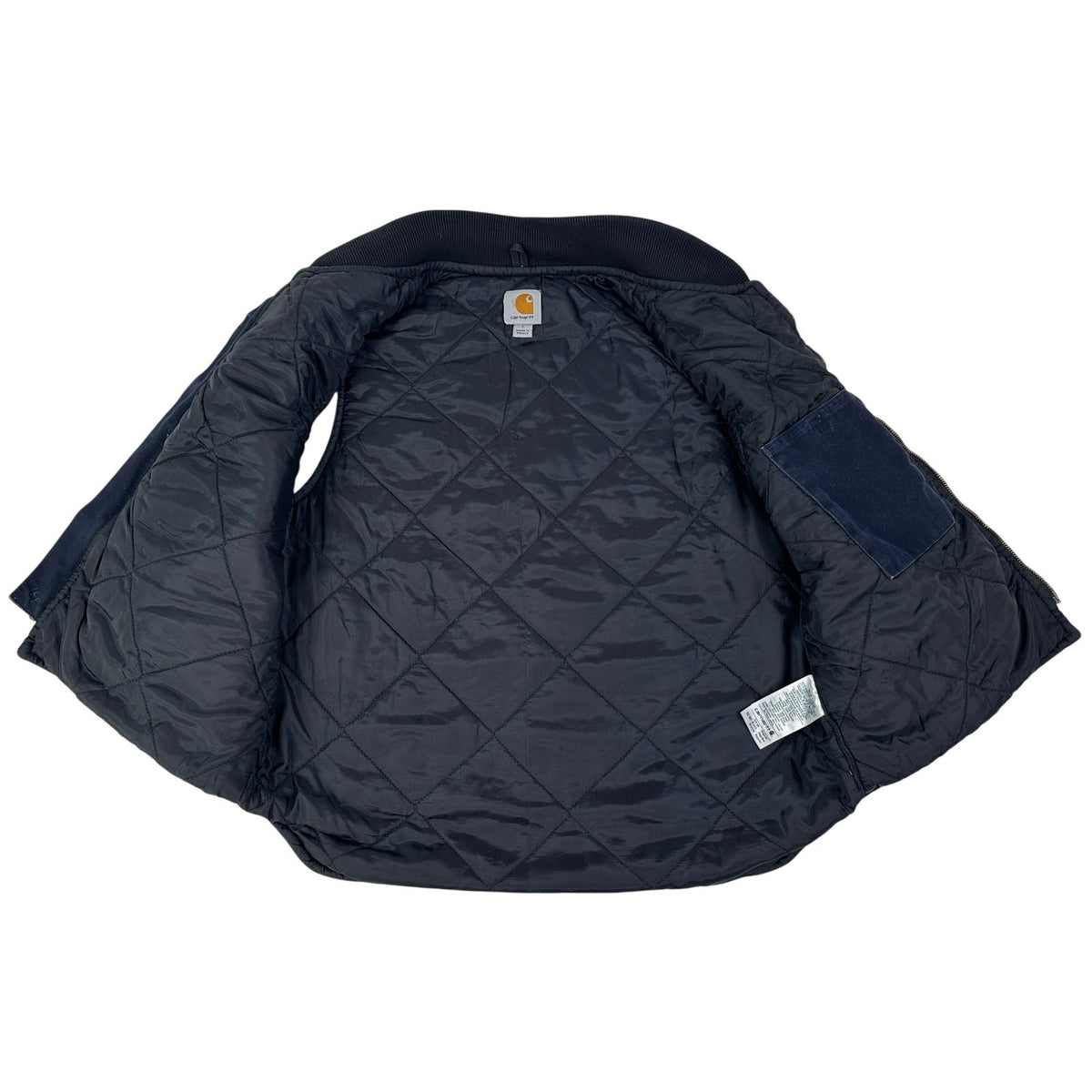 Vintage Carhartt V02 MDT Midnight Blue Sandstone Arctic Vest Men's Sz Large