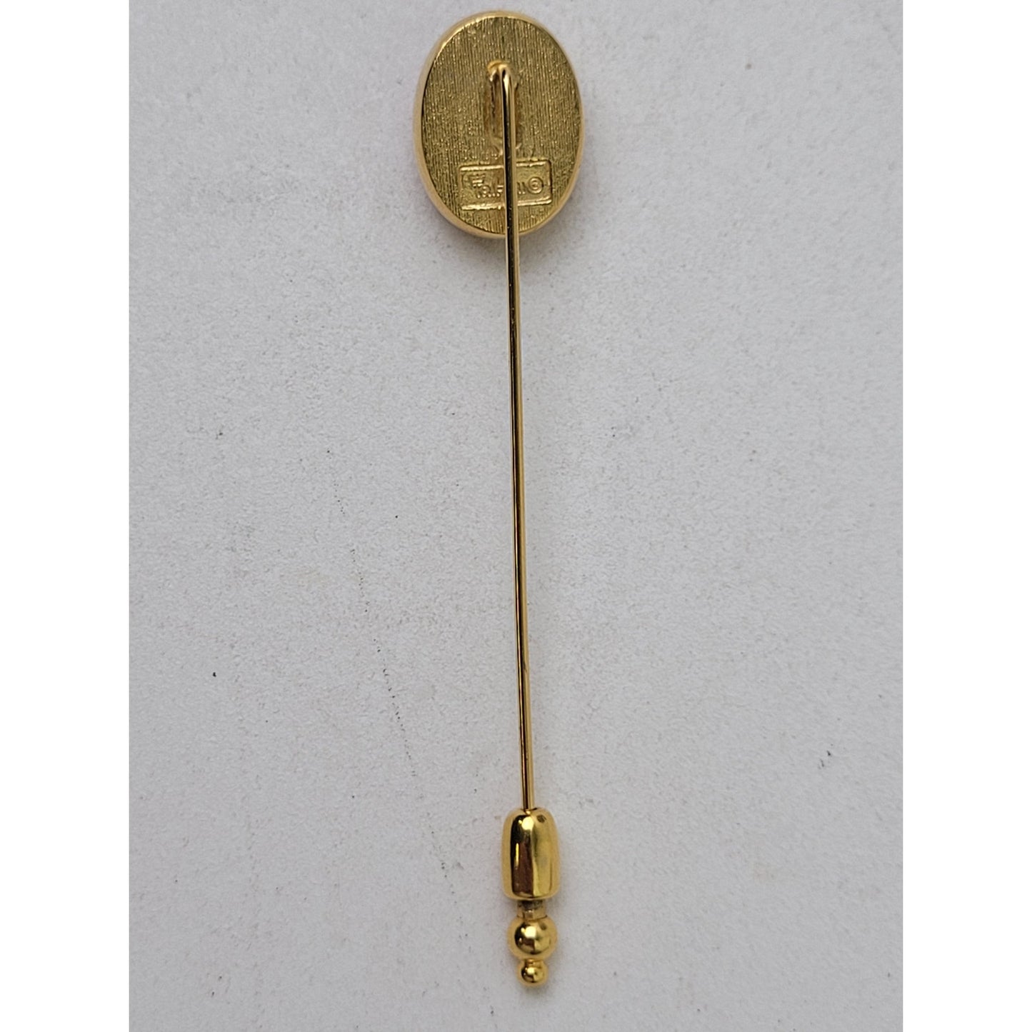 Vintage Trifari Cameo Gold-Tone Pendent Necklace, Post-Back Earring, Pin Set