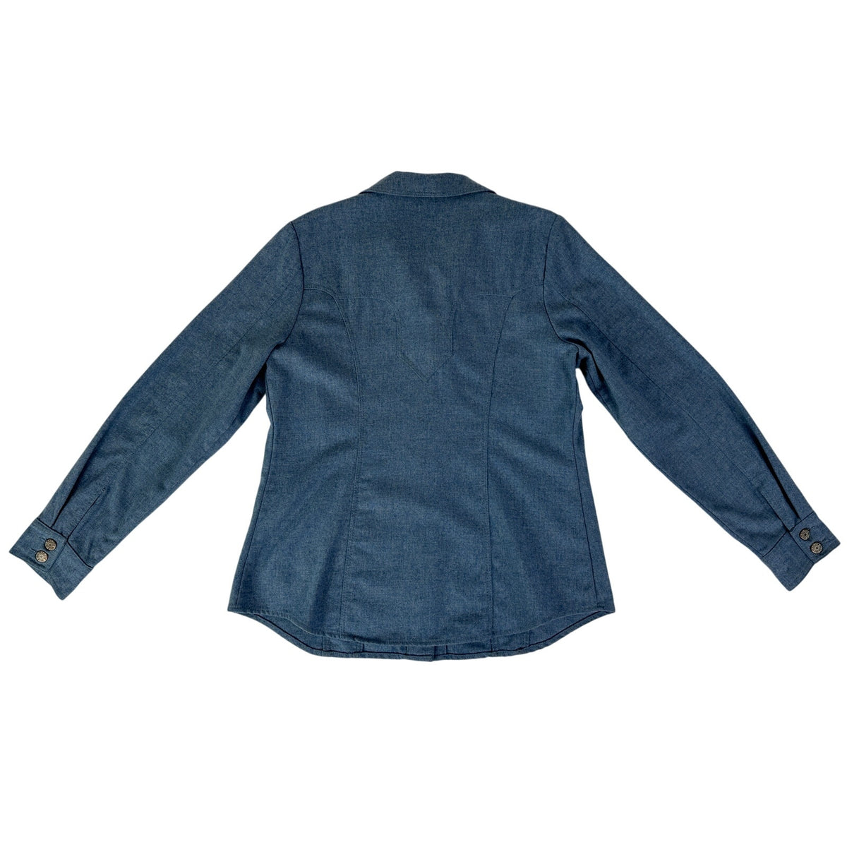 Pendleton Blue 100% Virgin Wool Western Shirt Women's Sz L
