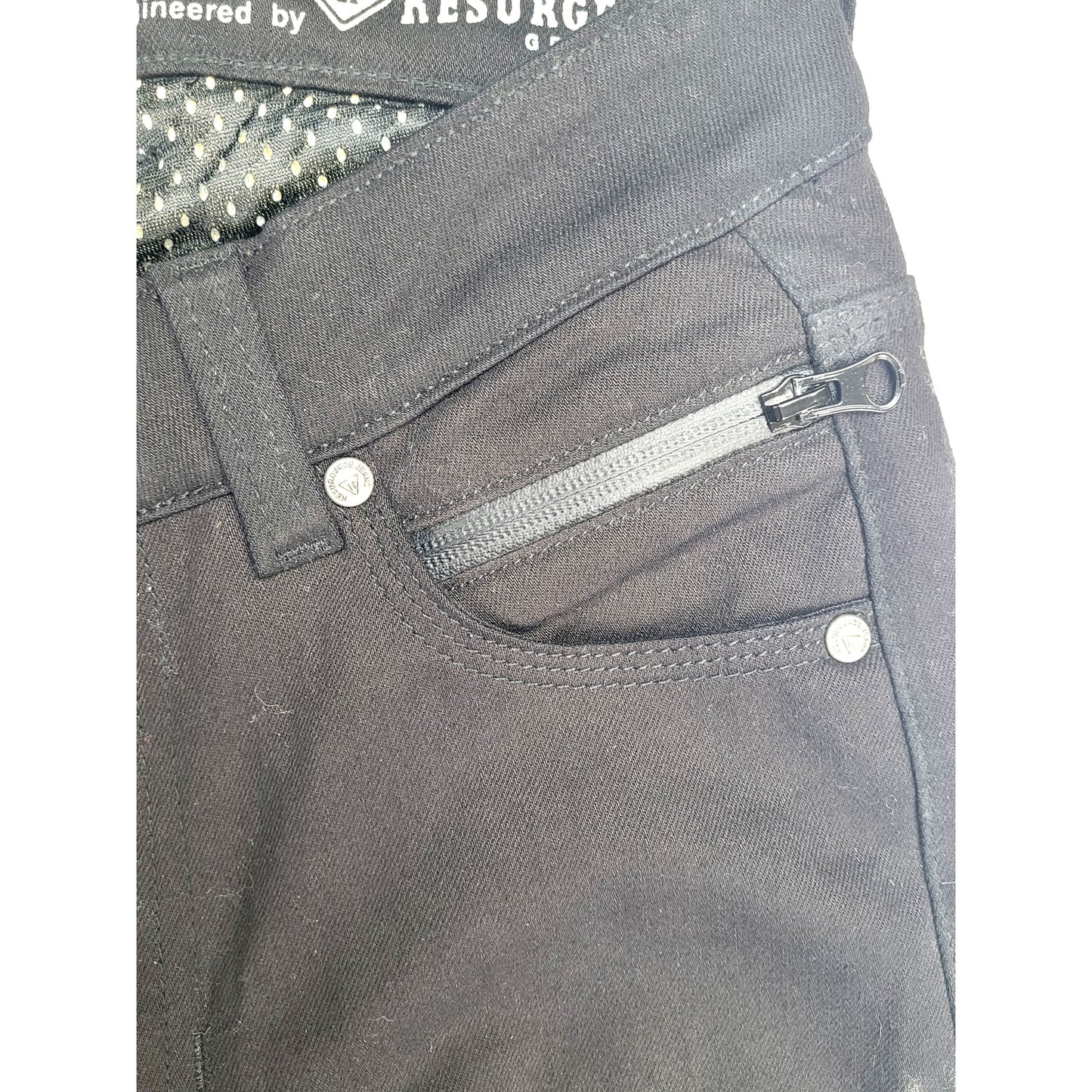 Triumph Ladies Skinny Riding Jean MDJS17120 | Black | Sz 28