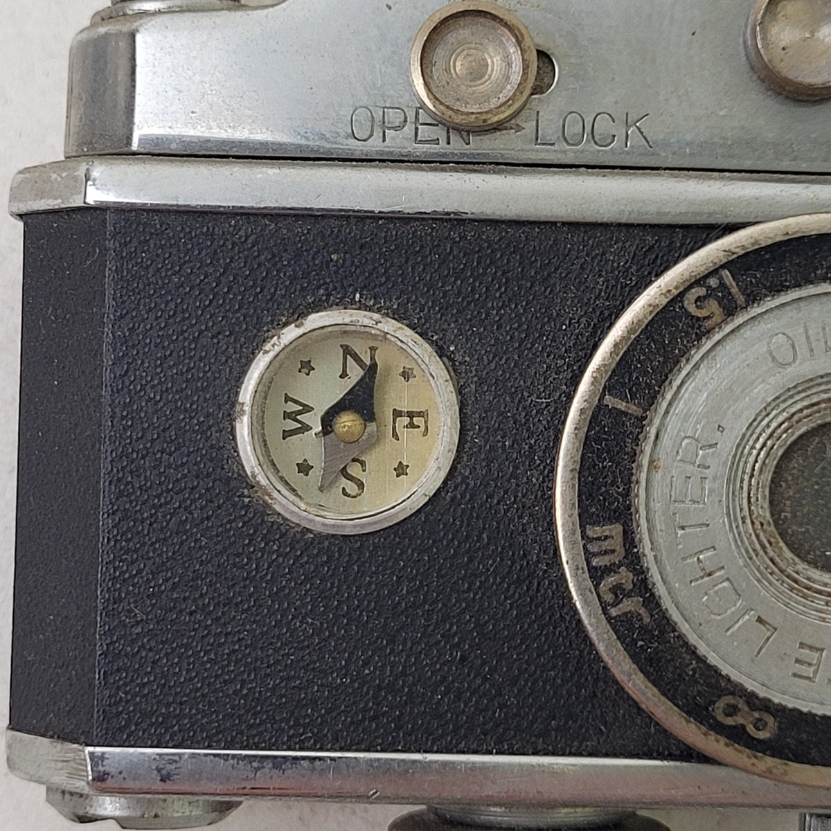 Vintage 1940s Cont-Lite Model Camera Lighter | Made in Japan