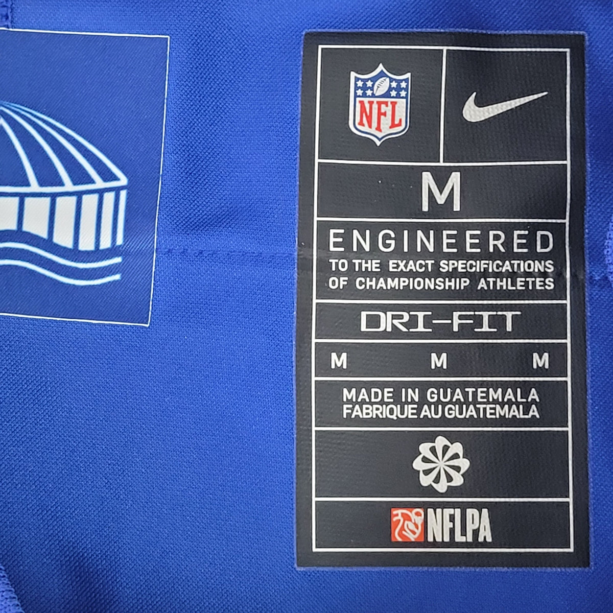 Nike Seattle Seahawks DK Metcalf #14 Royal Blue Throwback Jersey Sz M