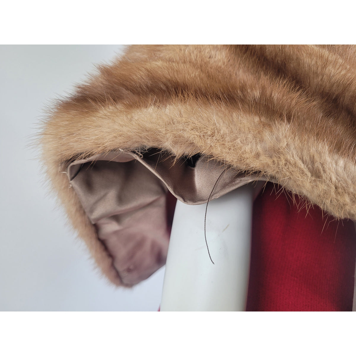 Vintage J.P. Allen Luxury Mink Fur Stole Wrap Evening Wear