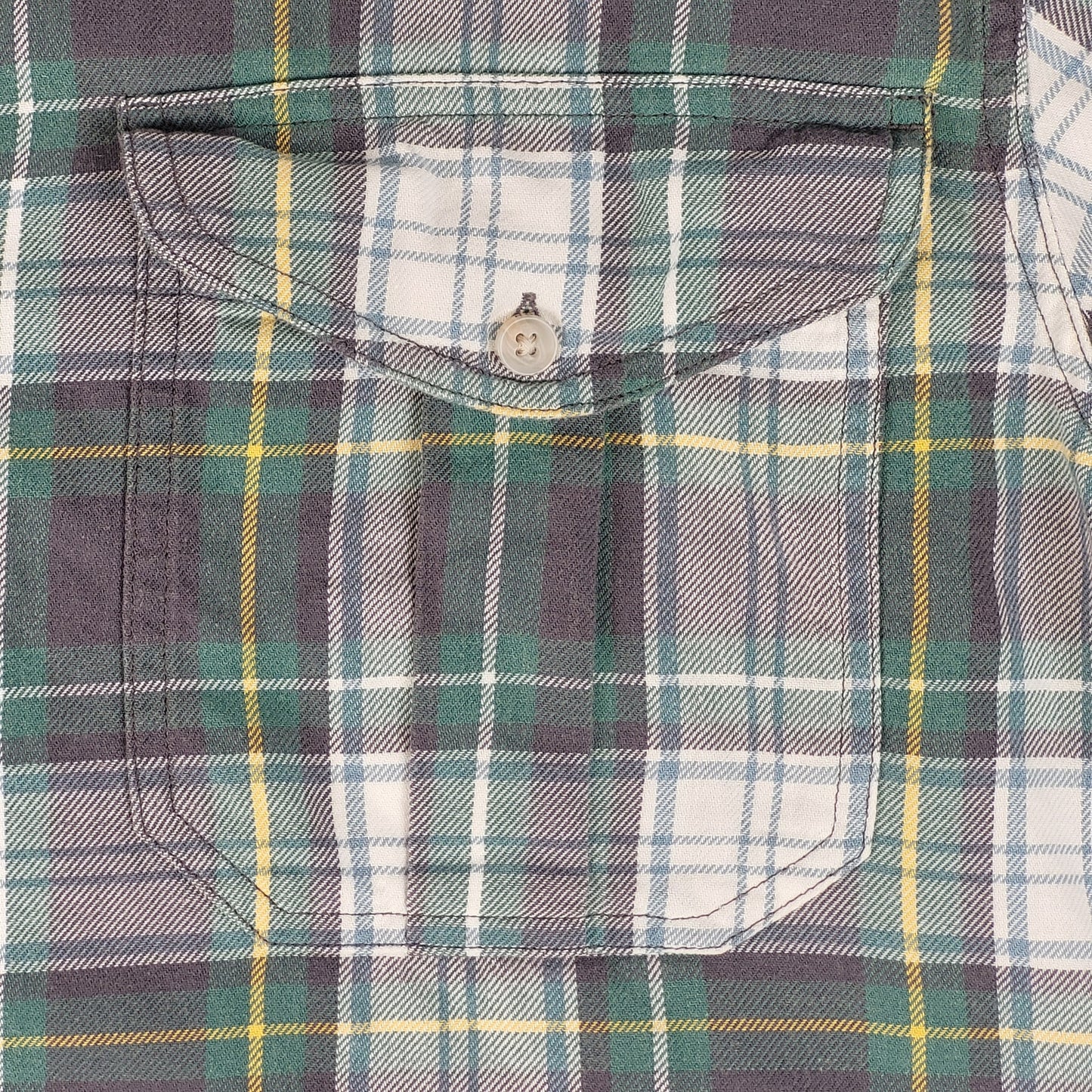 Short Sleeve Alaskan Guide Shirt | Green & Black Plaid | Men's Sz L