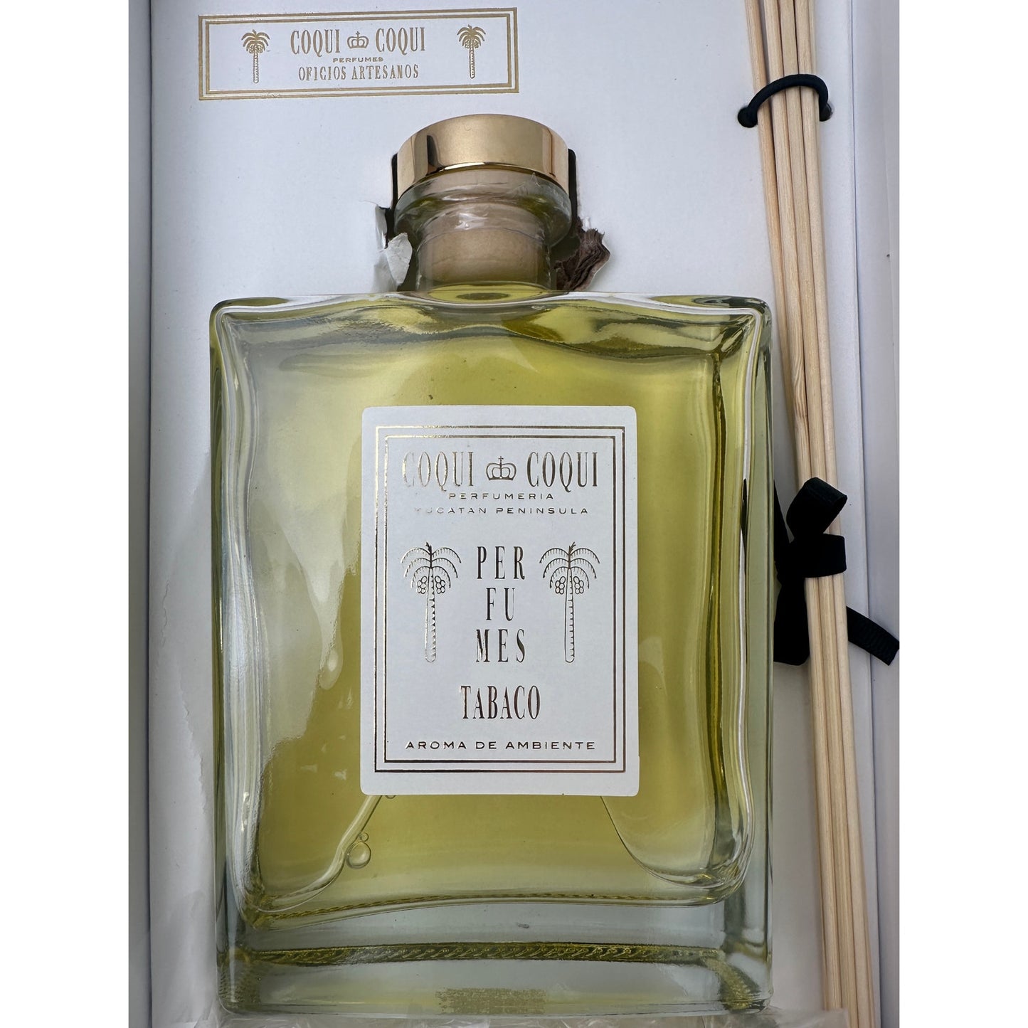 Coqui Coqui Perfumes Valladolid Yucatan Peninsula Tabaco Room Diffuser | NIB