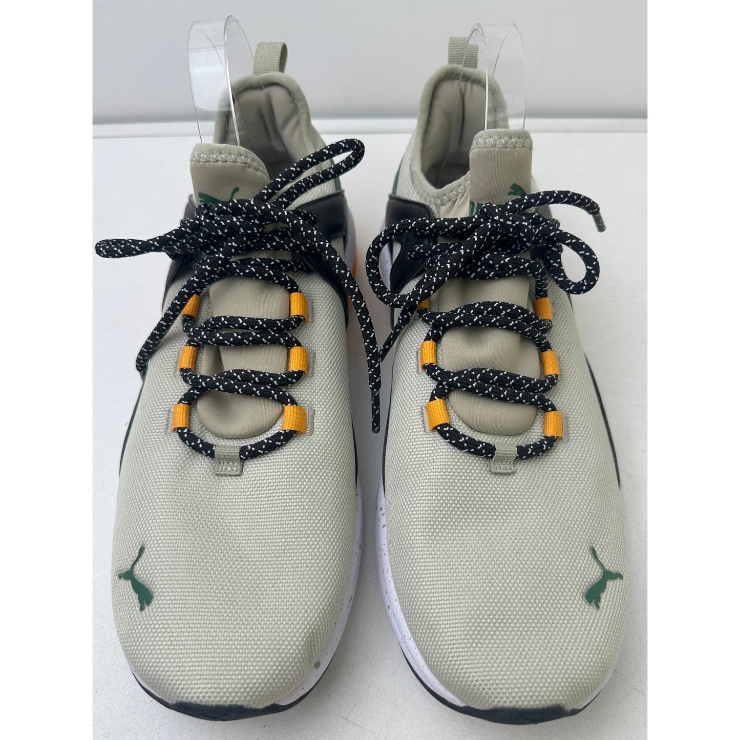 Puma Electron 2.0 Open Road Pebble Gray/Deep Forest/Apricot Sneakers Men's Sz 10