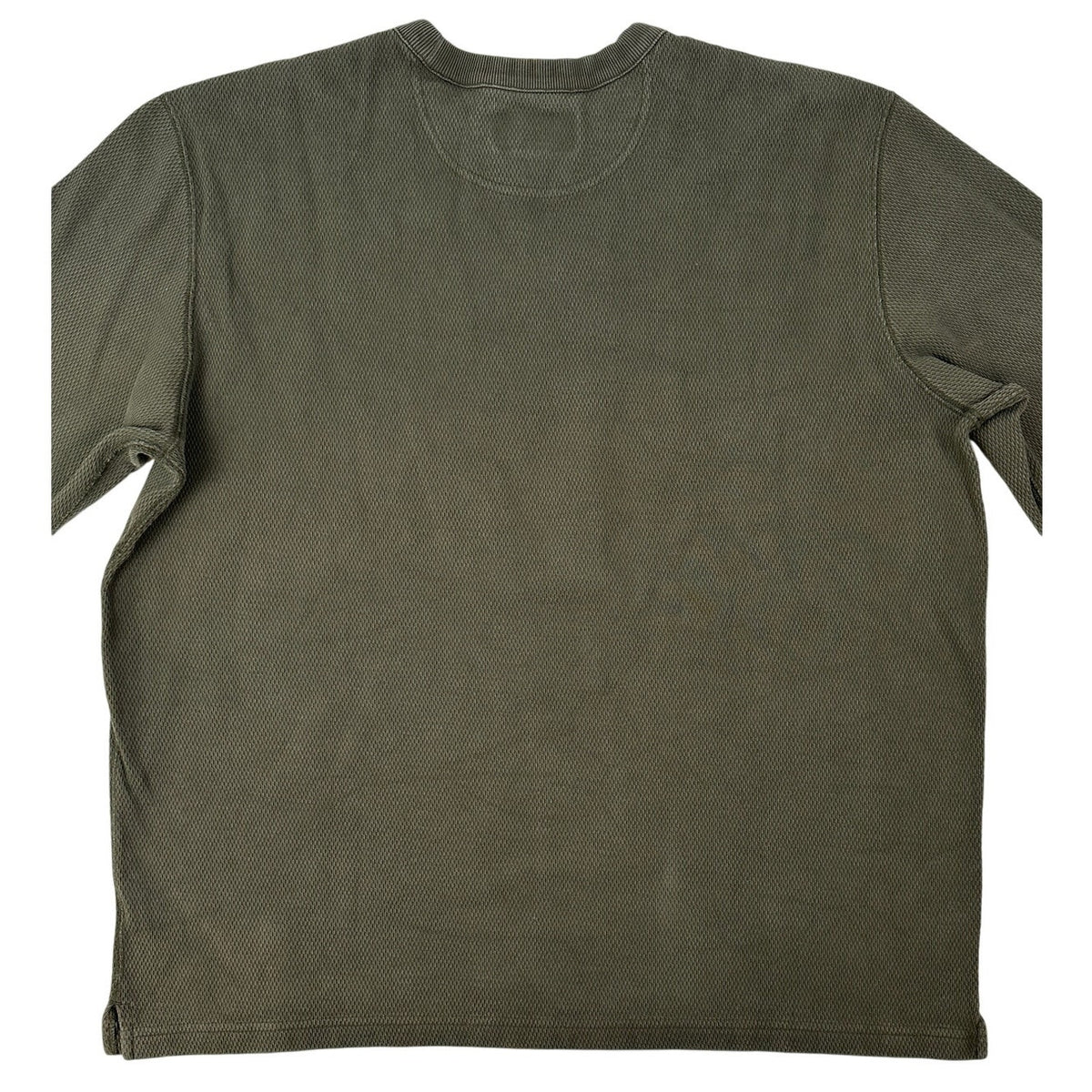 Filson Olive Green Knit Thermal Crewneck Sweater Men's Sz XL
