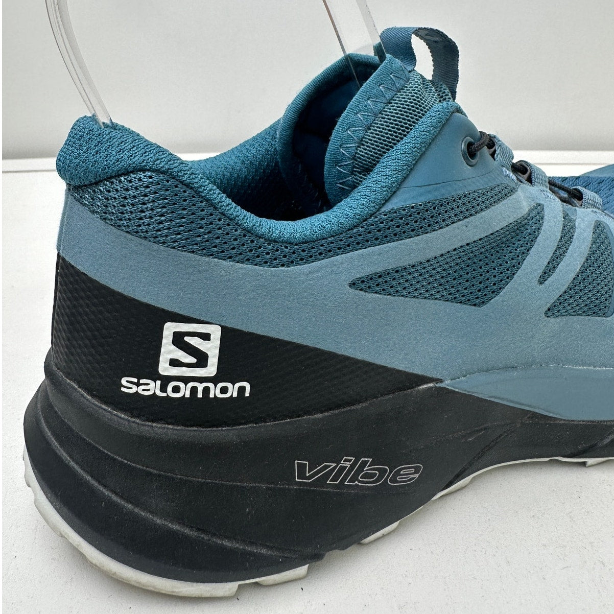 Saloman Sense Ride 2 Vibe Teal Mesh Trail Running Sneakers Women's Sz 7