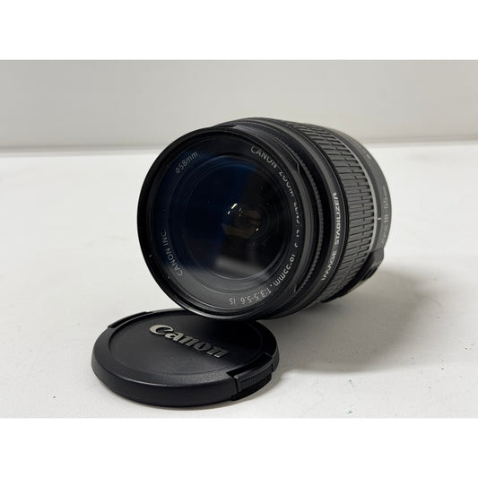 Canon EF-S 18-55mm f3.5-5.6 IS II Lens EFS W/Tiffen 58mm UV Filter