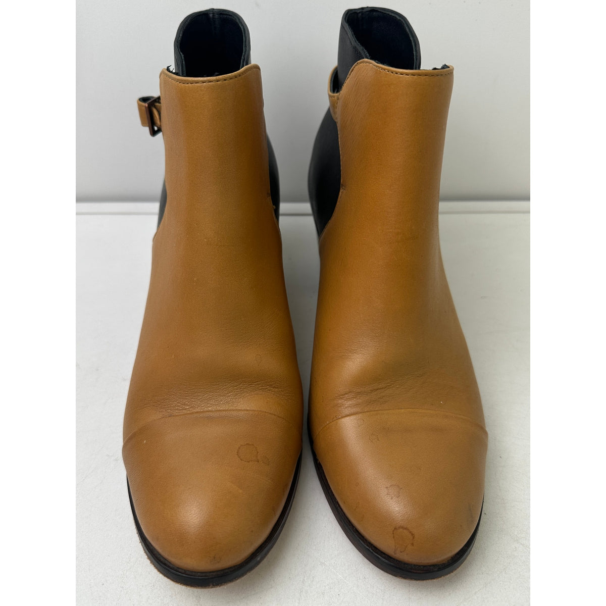 Wolverine 1000 Mile x Samantha Pleet Bonny Two-Tone Leather Ankle Boots Sz 9