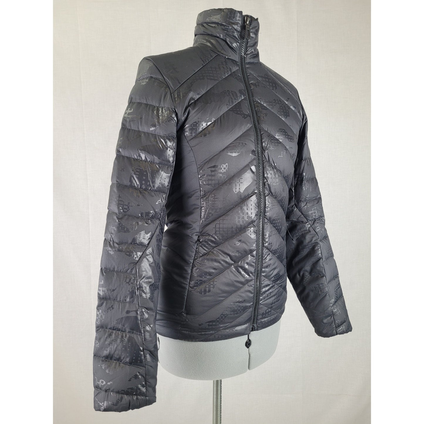 Salomon Black Micro Down Puffer Jacket Women's Sz XS