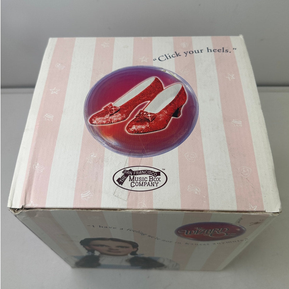 Vintage San Francisco Music Box Co. Wizard of Oz Glinda's Arrival Musical Waterglobe