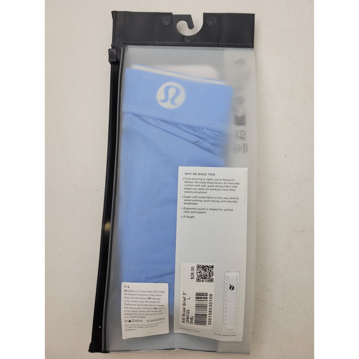 Lululemon Always in Motion Boxer Brief Lot of 4 Men's Sz L MSRP: $112 | New