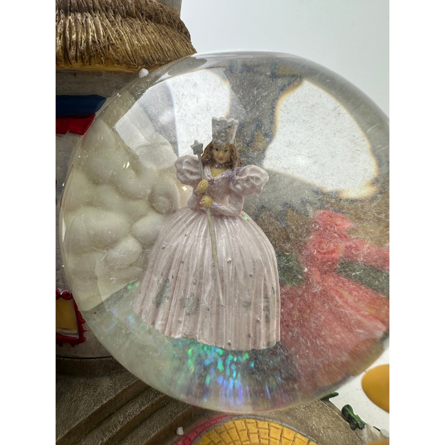 Vintage San Francisco Music Box Co. Wizard of Oz Glinda's Arrival Musical Waterglobe