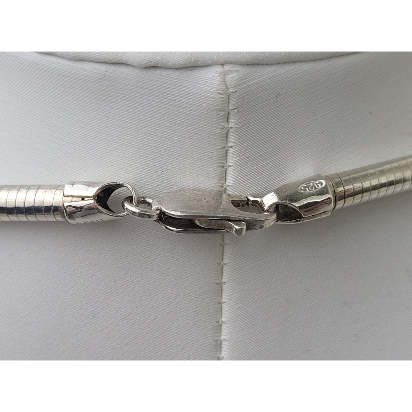 Sterling Silver Thick Chain Made in Italy w SS Black Onyx Pendent Made in Mexico