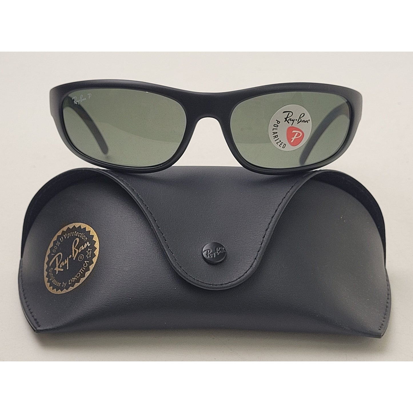 Ray-Ban Polarized Sunglasses RB 4033 Matte Black Frame Made in Italy